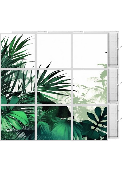 60 x 60 LED Panel Aydınlatma Desenli 3x3 9'lu Grup 46511352SA