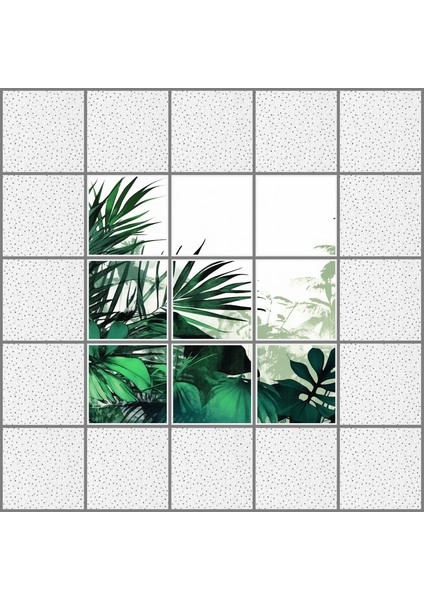 60 x 60 LED Panel Aydınlatma Desenli 3x3 9'lu Grup 46511352SA