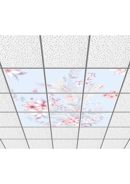 60 x 60 LED Panel Aydınlatma Desenli 3x3 9'lu Grup 46510899SA