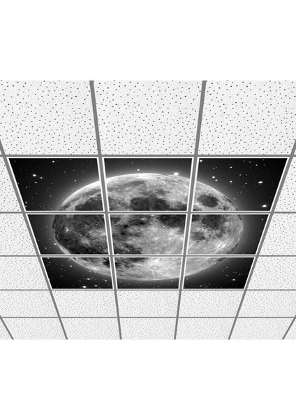60 x 60 LED Panel Aydınlatma Desenli 3x3 9'lu Grup 46510509SA