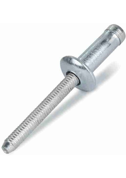 Çelik Hemlock Kilitli Ağır Hizmet Perçini 6.4X10.5 mm - 250 Adet