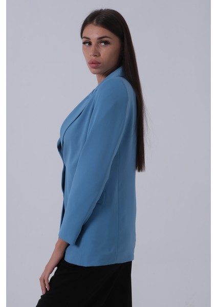 Bebe Mavi Vatkalı Astarlı Blazer Ceket 0105110.449 modelleri