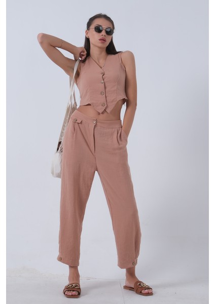 Camel Keten Yelekli Takım 0106321.09 fiyatları