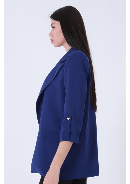 Saks Astarlı Kolları Düğme Toparlamalı Ceket 0105136.26 indirimleri