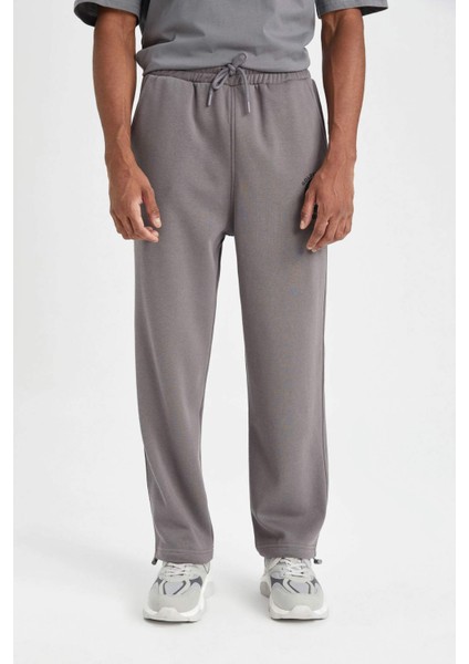 Fit NBA Golden State Warriors Jogger Eşofman Altı Wide Straight Cepli Düz Paça C9260AX24AU