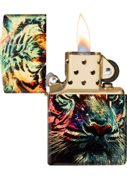Colorful Tiger - Kaplan Dizayn Çakmak fırsatları