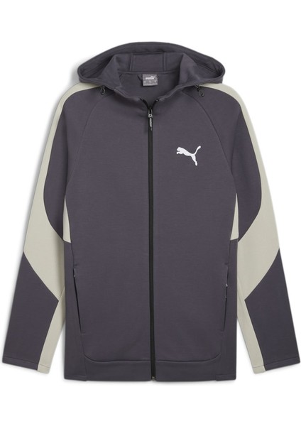 Evostrıpe Full-Zip Dk Sweatshirt Gri 68170069 Erkek
