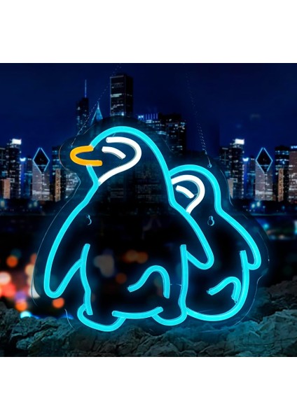 Penguenler Neon LED Tabela