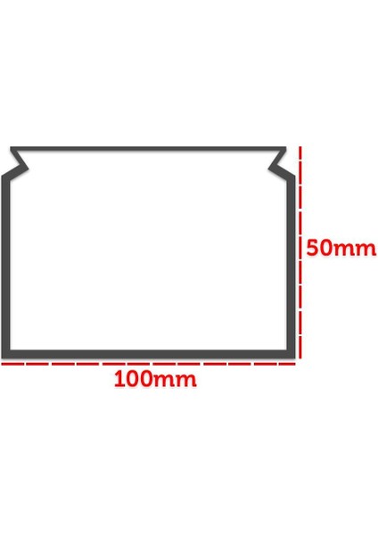 Sp 100 x 50 Siyah Kablo Kanalı 2 mt