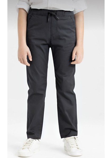 Çocuk Ilkokul Ortaokul Beli Bağcıklı Kaliteli Esnek Okul Pantolonu modelleri