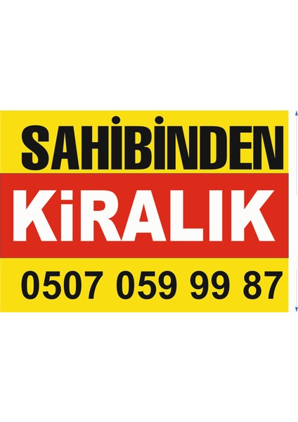 Sahibinden Kiralık Branda Afiş Uyarı ve Yönlendirme