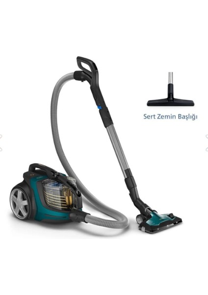 Maraton Otomatik Açılma/kapanma Özellikli Powercyclone 10 Yüksek Çekim Gücü Triactive+Led, Başlıklı Uzaktan Kumandalı Süpürge +Lambader Hediye