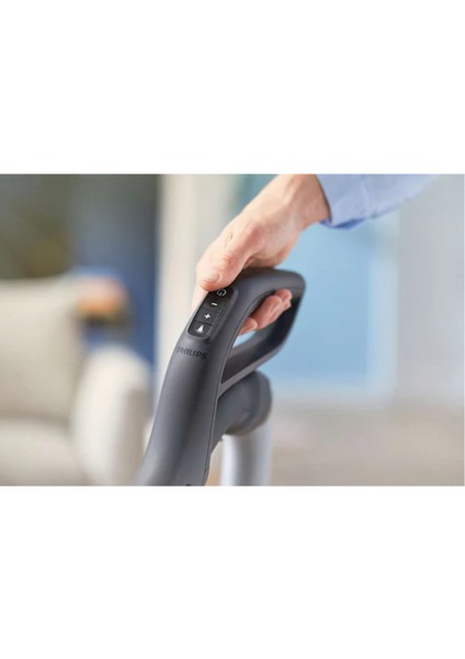 Maraton Otomatik Açılma/kapanma Özellikli Powercyclone 10 Yüksek Çekim Gücü Triactive+Led, Başlıklı Uzaktan Kumandalı Süpürge +Lambader Hediye