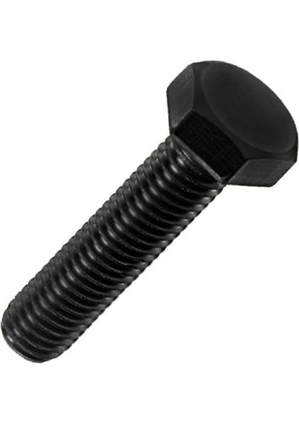 Dın 933 Akb Tam Diş 8.8 Kalite Çelik Cıvata Siyah 24X100 10 Adet