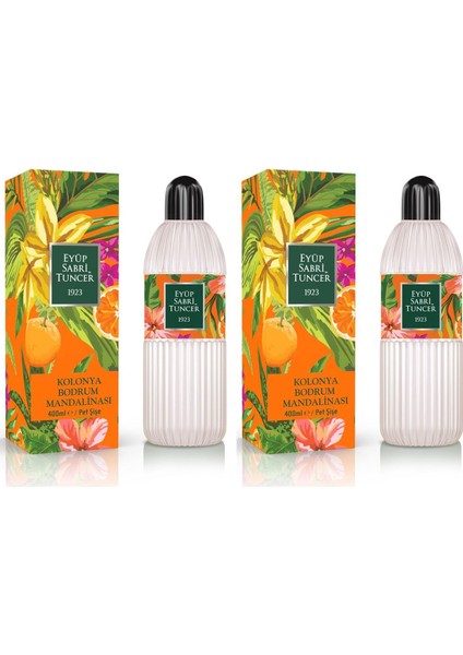 Bodrum Mandalinası Kolonyası Pet Şişe 400 ml x 2