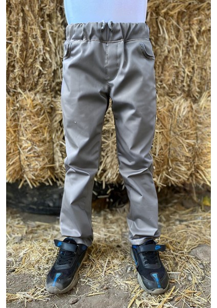 Çocuk Lastik Belli Esnek Rahat Trend Ilkokul Pantolonu