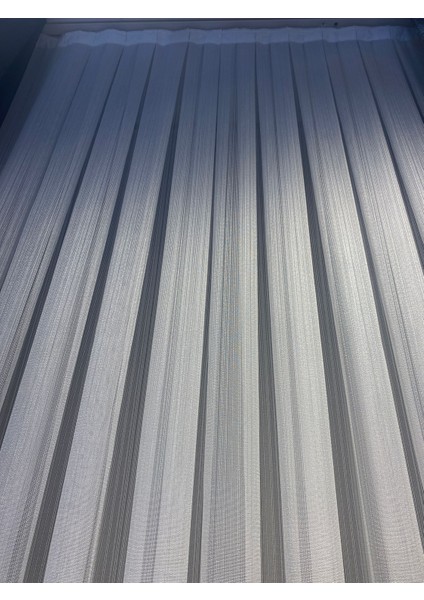 Modern Ütü Sevmez Tül Perde Standart Pileli ( Orta Pile 1/2.5) Düz Spor Çizligi Düz Sade Spor Tül Evinize Şıklık Katacak Pırlanta Tül modelleri