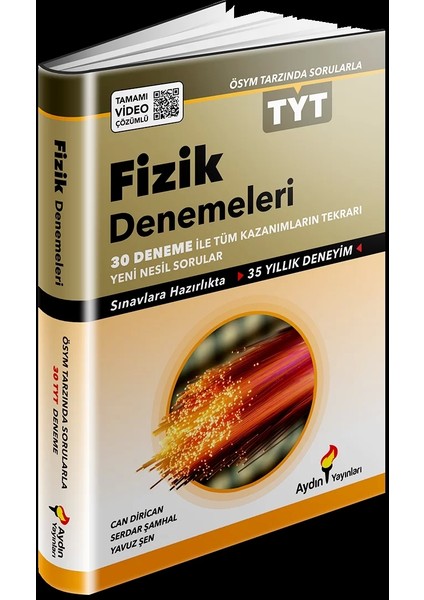 Aydın Yayınları Fizik Deneme Tyt