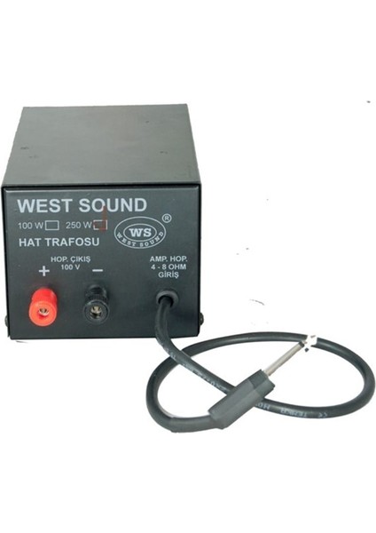 West Sound 250 Watt Kutulu Hat Trafosu