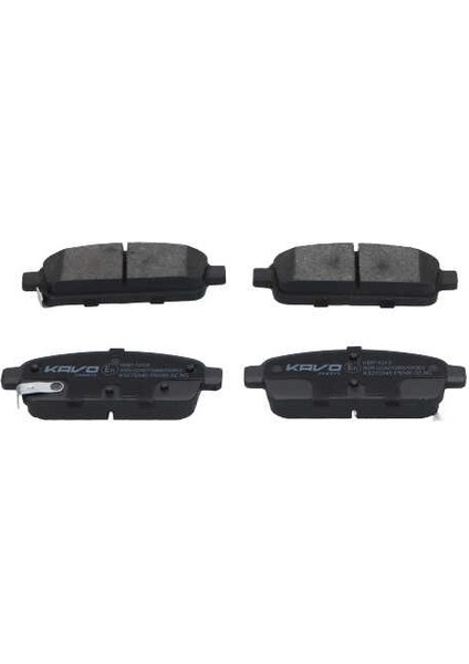 Fren Balatası Opel Arka Ikazlı Astra J 1.6i 16 Jant 2009-2016 / 1.3 Cdtı 16 2009-2016 / Mokka 1.6