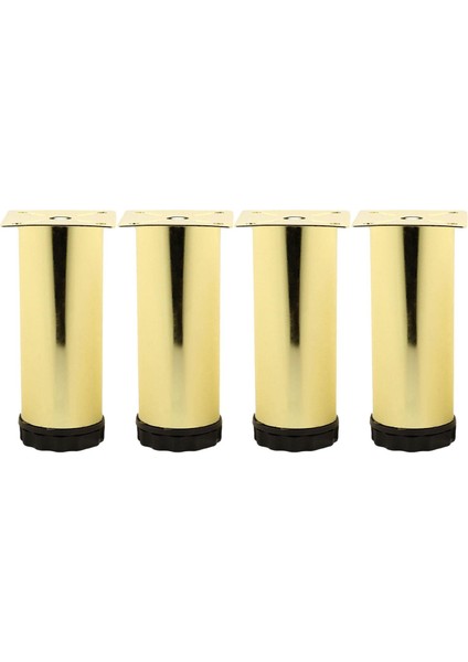 Ayarlanabilir Mobilya Kanepe Baza Koltuk Metal Destek Yükseltici Ayağı 15 cm Gold Ayakları 4 Adet indirimleri