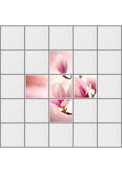 60 x 60 LED Panel Aydınlatma Desenli 3x3 5'li Grup Özel Seri 46511412SA modelleri