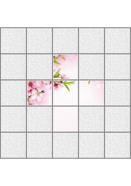 60 x 60 LED Panel Aydınlatma Desenli 3x3 5'li Grup Özel Seri 46511451SA modelleri