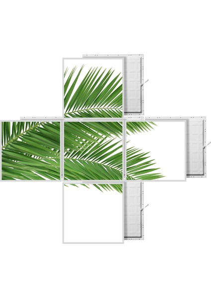 60X60 LED Panel Aydınlatma Desenli 3x3 5 Li Grup Özel Seri 46511447SA