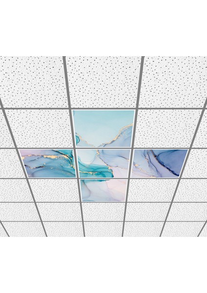 60X60 LED Panel Aydınlatma Desenli 3x3 5 Li Grup Özel Seri 46511466SA fiyatları