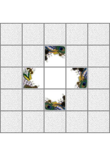 60 x 60 LED Panel Aydınlatma Desenli 3x3 5'li Grup Özel Seri 46511477SA modelleri