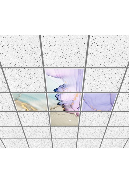 60 x 60 LED Panel Aydınlatma Desenli 3x3 5'li Grup Özel Seri 46511464SA fiyatları