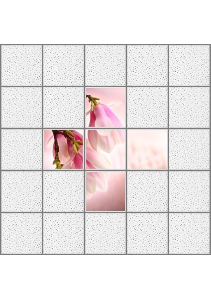 60 x 60 LED Panel Aydınlatma Desenli 3x3 5'li Grup Özel Seri 46511411SA modelleri