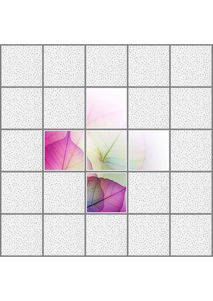 60 x 60 LED Panel Aydınlatma Desenli 3x3 5'li Grup Özel Seri 46511406SA modelleri