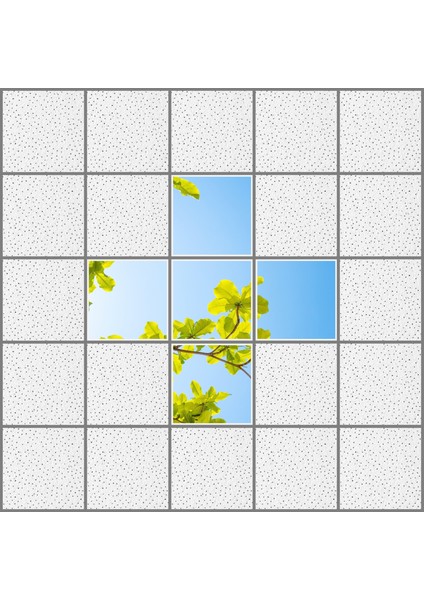 60 x 60 LED Panel Aydınlatma Desenli 3x3 5'li Grup Özel Seri 46511440SA modelleri