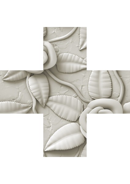 60 x 60 LED Panel Aydınlatma Desenli 3x3 5'li Grup Özel Seri 46511452SA