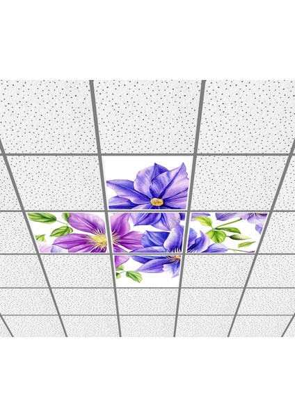 60 x 60 LED Panel Aydınlatma Desenli 3x3 5'li Grup Özel Seri 46511454SA