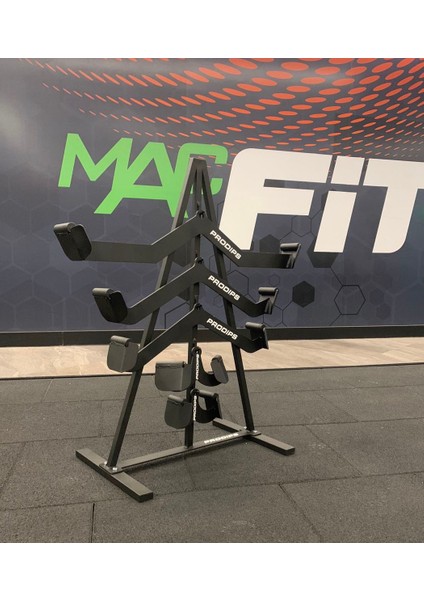 Lat Pulldown Sırta Çekiş Bar Seti Ve Asma Standı