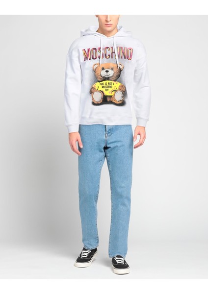 Teddy Desenli Pamuklu Kapşonlu Sweatshirt modelleri