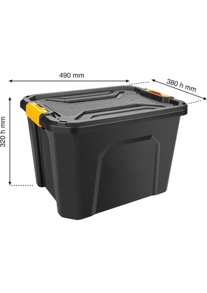 Kamp Malzemeleri Düzenleyici Derin Organizer Set 40 Litre x 4 Adet