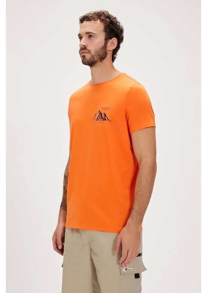 Carl Turuncu Erkek Tişört modelleri