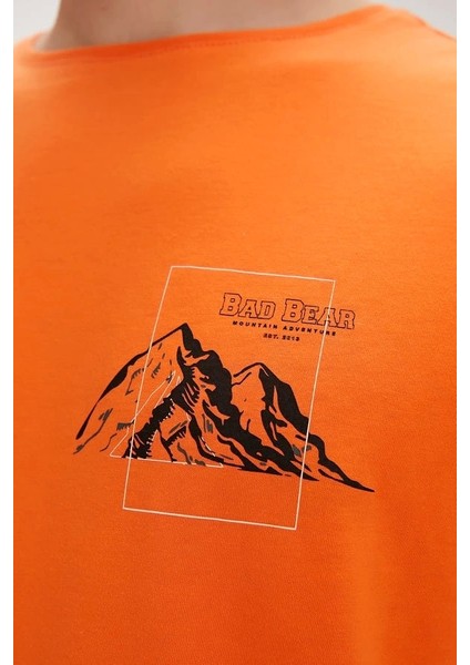 Carl Turuncu Erkek Tişört indirimleri