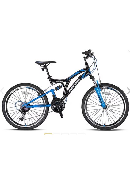 Hunter - 26" Mtb - 21 Vites - V.b. - Siyah-Mavi/beyaz