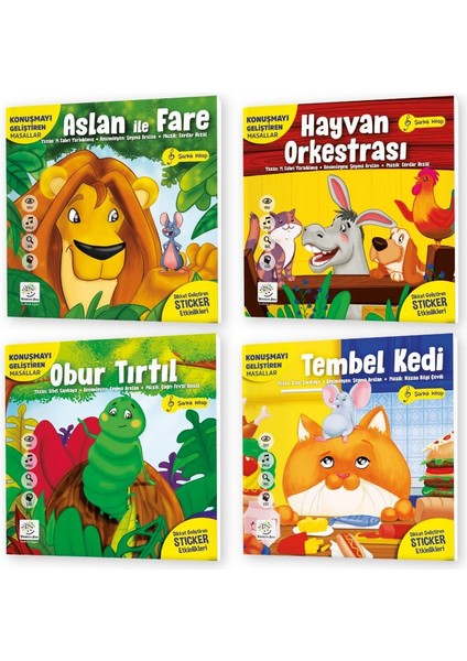 Konuşmayı Geliştiren Şarkılı Masallar Serisi
