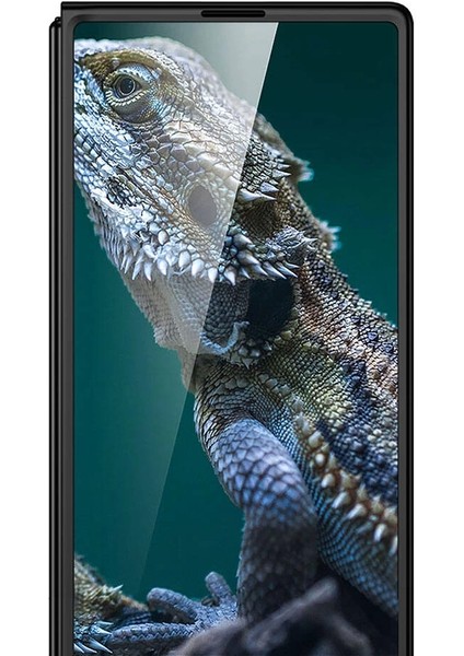 Galaxy Z Fold 6 Kılıf Redclick Full Camlı Kıpta Kapak