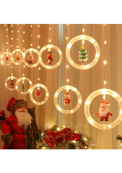 Noel Süsleme Fener Noel Çam Iğneleri Aksesuarları Halka Işık Dize USB Noel Işık Dize Bebek Topu Lamba (Yurt Dışından) indirimleri