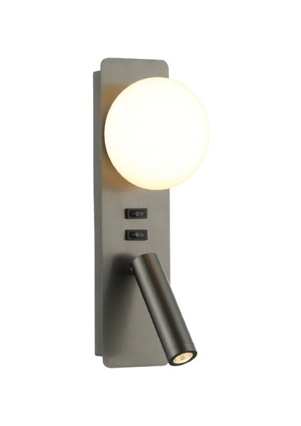 Zenika 2 Lı Ledlı Kahve Aplık 8W 3000K
