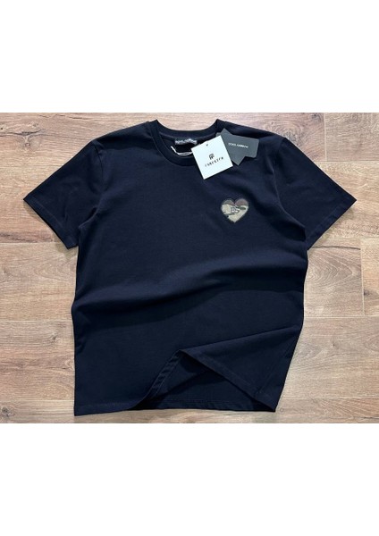 Kamuflaj Kalp T-Shirt
