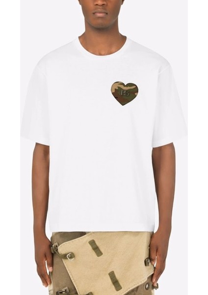 Kamuflaj Kalp T-Shirt fiyatları