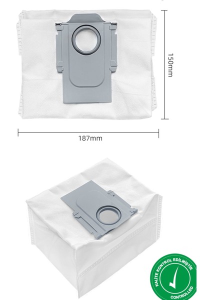 Küche Haus Roborock Toz Torbası Yedek Parça Q5 Pro S7 Maxv Ultra Q8 Max Q8 Max Plus T8 Uyumlu Yedek Parça fiyatları