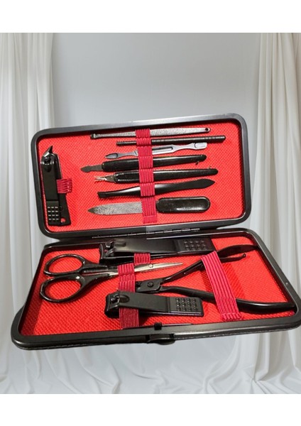 Batık Tırnak Çıkarıcı Aparat 13 Parça Manikür Seti Çantalı Profesyonel Full Set modelleri